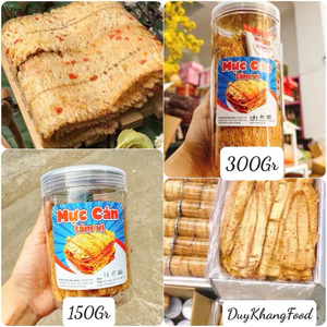 MỰC CÁN TẨM VỊ Loại Ngon Đặc Biệt Xuất Khẩu Hộp 150G/250G/300G/500G