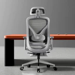Ghế Công Thái Học Văn Phòng Xoay CTH 89 Xám, Full Lưới, Đầy Đủ Công Năng Chuẩn Cồng Thái Học Hỗ Trợ Cột Sống — ảnh 6