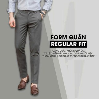 [ BIGSIZE UP TO 135KG ] Quần âu nam chất vải chéo 79 Luxury cao cấp siêu bền form slim fit. QA79