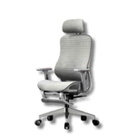 Ghế Công Thái Học Văn Phòng Xoay CTH 89 Xám, Full Lưới, Đầy Đủ Công Năng Chuẩn Cồng Thái Học Hỗ Trợ Cột Sống — ảnh 7