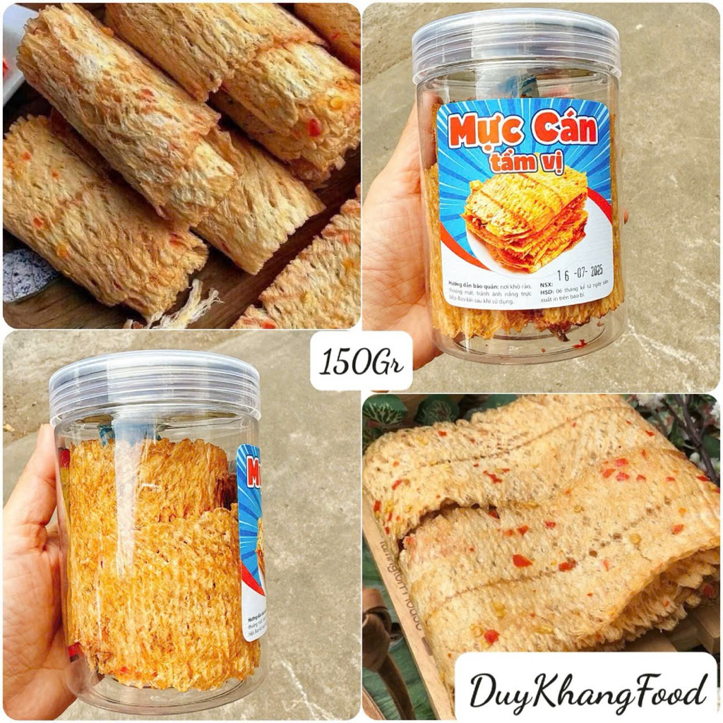 MỰC CÁN TẨM VỊ LOẠI 1 - Hộp 150GR