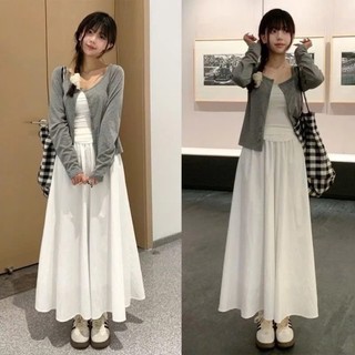Đầm Trễ Vai Nơ Lưng, Váy babydoll Nơ Ullzang Bánh Bèo Dự Tiệc Sanh Chảnh (váy nơ lưng)