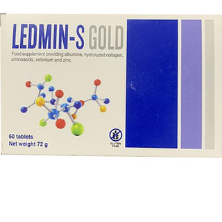 ✅ [Chính Hãng] Ledmin-S Gold - Giúp bổ sung Albumin và các acid amin hiệu quả | Hộp 60 viên