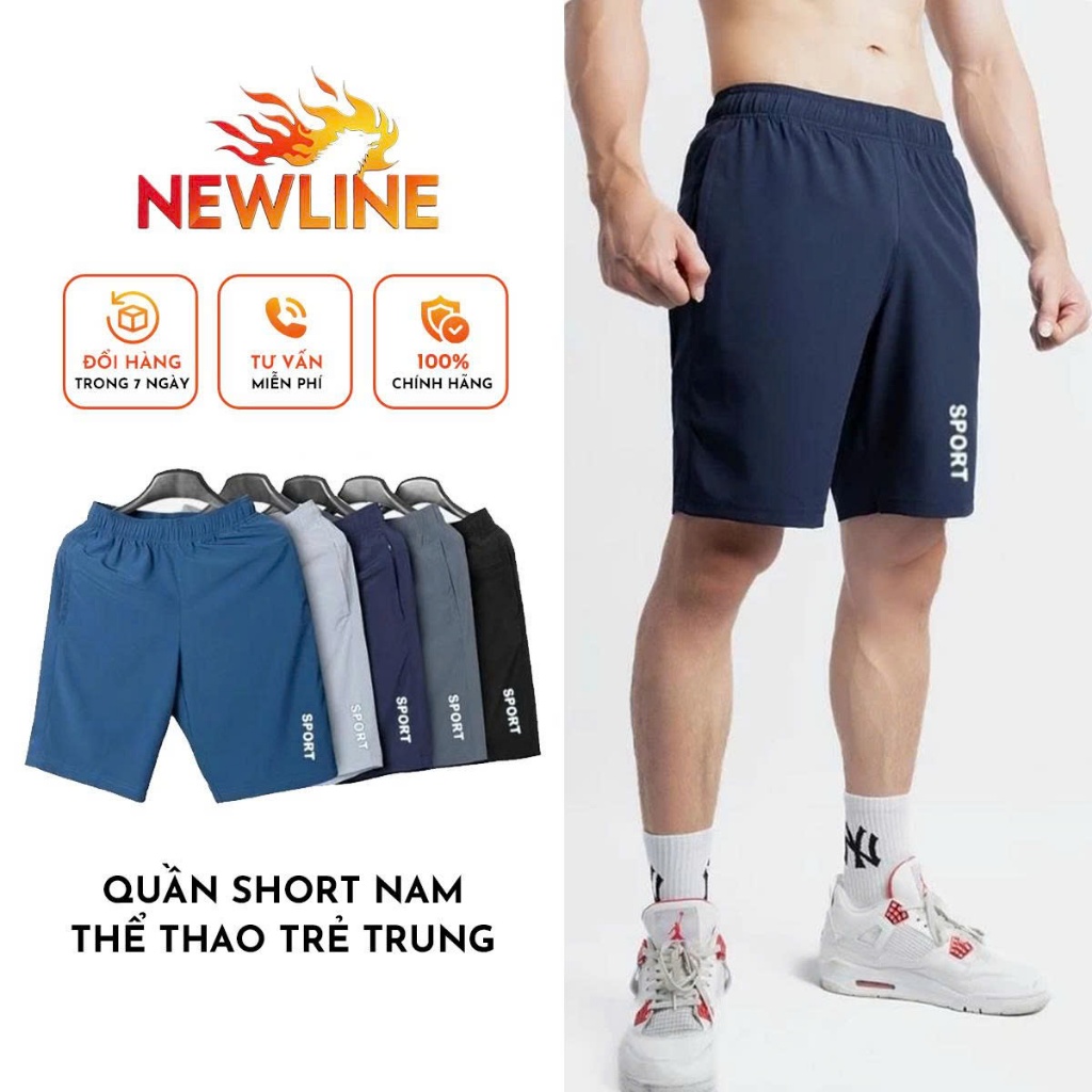 COMBO 3-4-5 QUẦN SPORT, QUẦN ĐÙI THỂ THAO VẢI GIÓ, CHỐNG NHĂN, KHÓA KÉO
