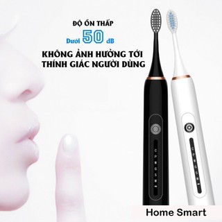 Bàn Chải Đánh Răng Điện Sonic X7 Lông Mềm Điều Chỉnh 6 Tốc Độ Tắt Tiếng Chính Hãng Thế Hệ Mới Siêu Bền