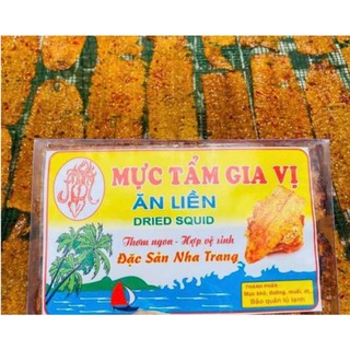 Mực cán tẩm gia vị đồ ăn vặt snack food 200g