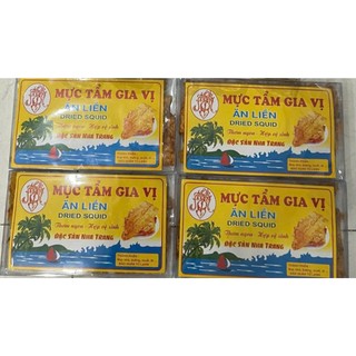 Mực cán tẩm gia vị đồ ăn vặt snack food 200g