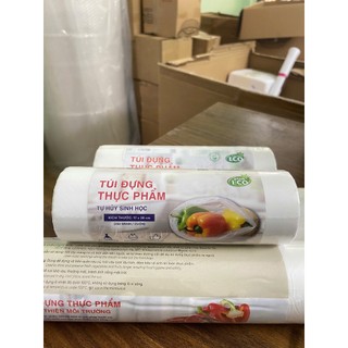 Túi đựng thực phẩm green eco 17x28cm 250g/cuộn an toàn thân thiện môi trường