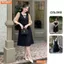 Đầm thiết kế BEMINE cổ vuông phối ren thêu hoa tay lửng dáng chữ A phù hợp đi làm-MT10158
