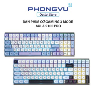 Bàn Phím Cơ Gaming 3 Mode AULA S100 PRO - Bảo hành 24 tháng