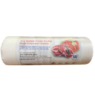 Túi đựng thực phẩm green eco 20x30cm cuộn 500g bền chắc thân thiện môi trường