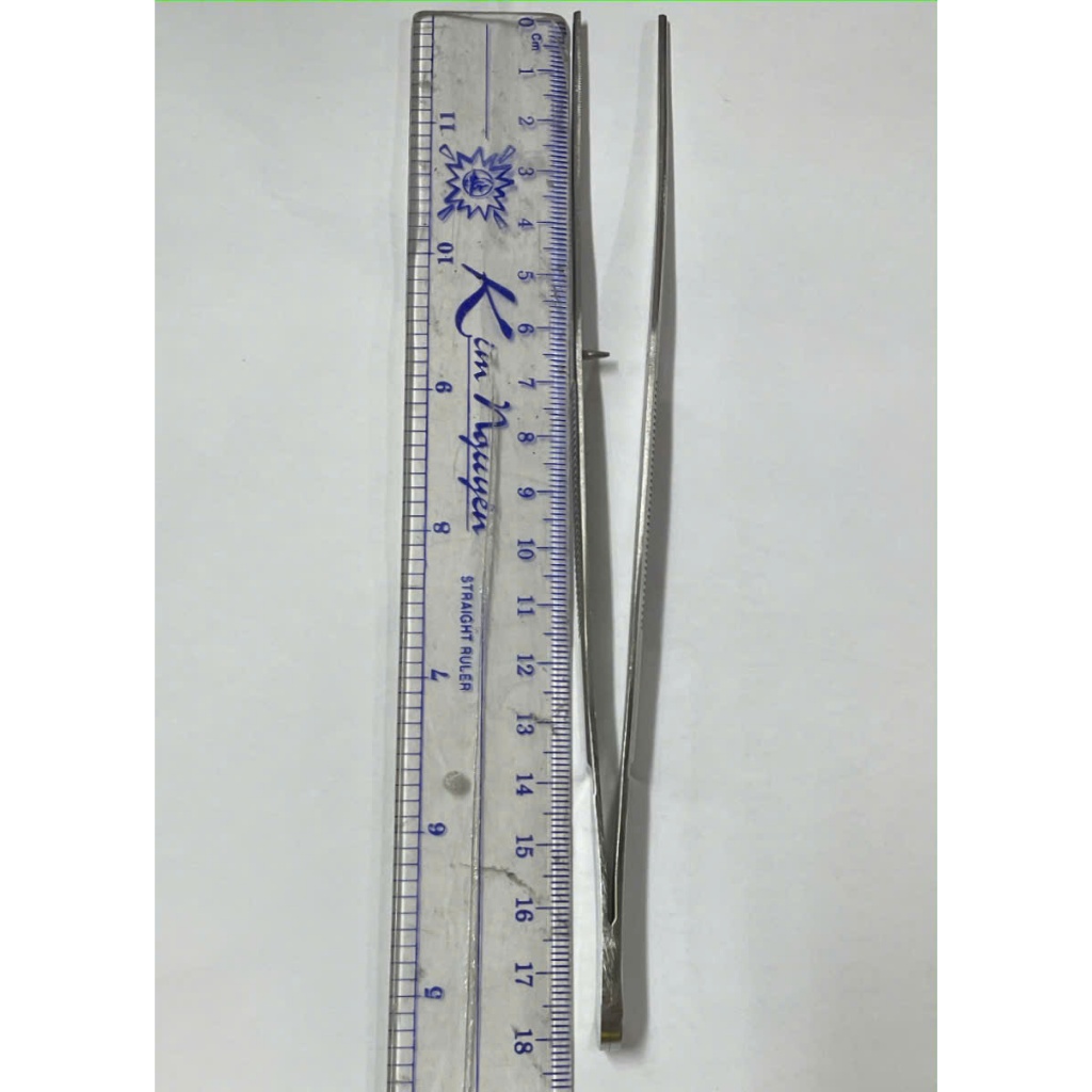 Nhíp  ĐẦU NHỌN dài 18cm, nhíp 18cm đầu nhọn.