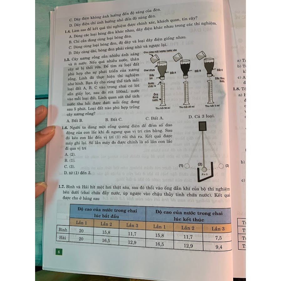 Sách - Bài tập cơ bản và nâng cao Khoa học tự nhiên 6+7+8+9 (ĐT)