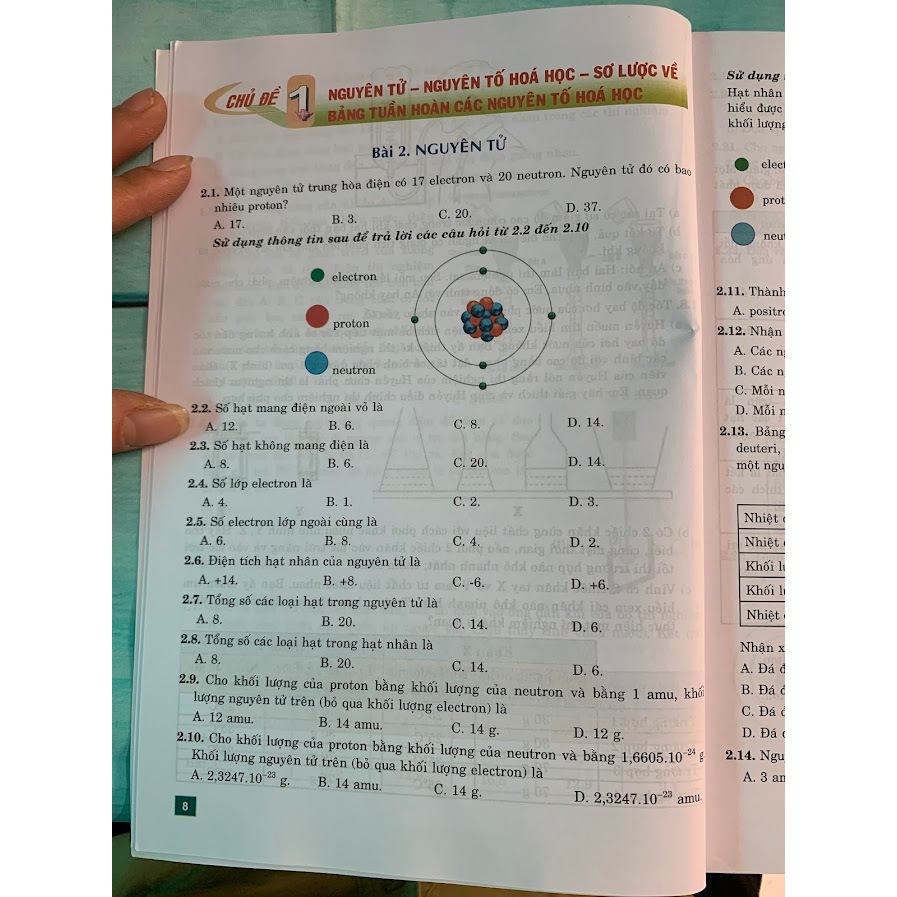 Sách - Bài tập cơ bản và nâng cao Khoa học tự nhiên 6+7+8+9 (ĐT)
