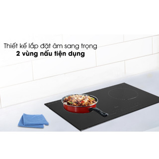 Bếp từ đôi lắp âm Midea MC-IH3520 chính hãng trưng bày mới 98-99 Bảo hành 12 tháng