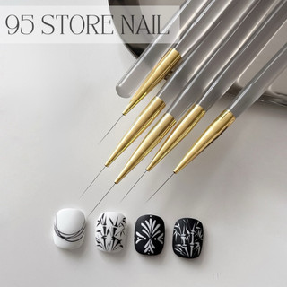 Cọ râu siêu mảnh dài 18mm - cọ vẽ nét lông tơ siêu mỏng