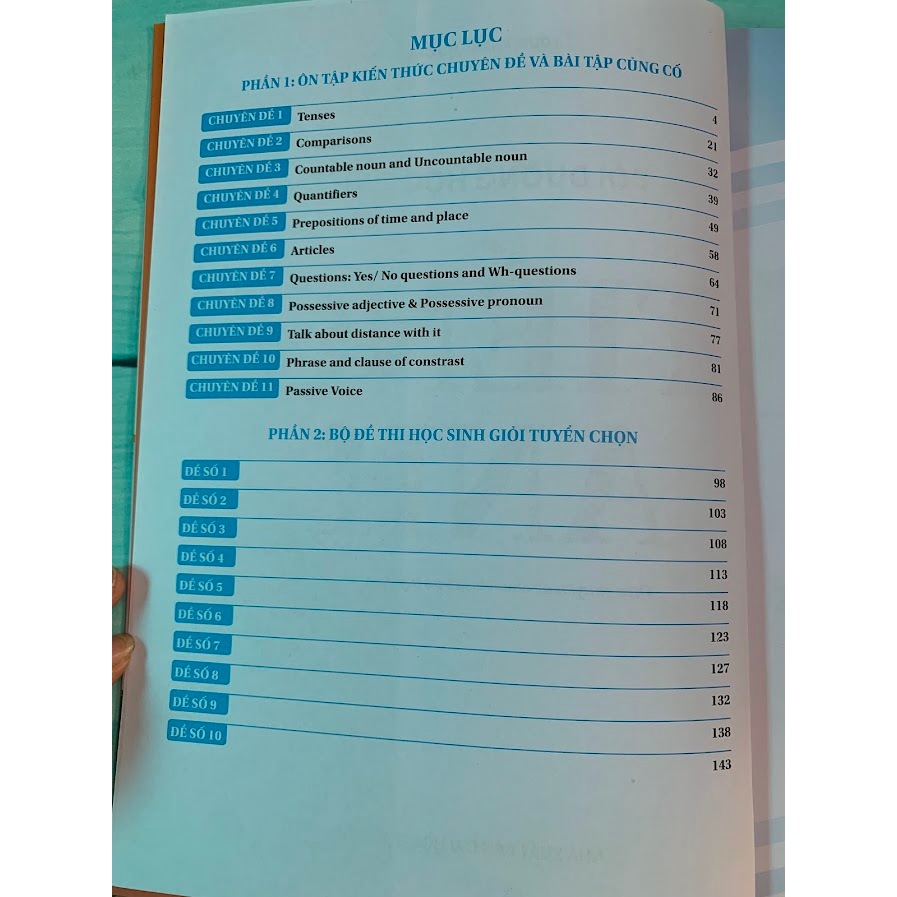 Sách - Bồi dưỡng học sinh giỏi Tiếng Anh 6 + 7 + 8 + 9 theo luyện đề và chuyên sâu (Global Success) - ND