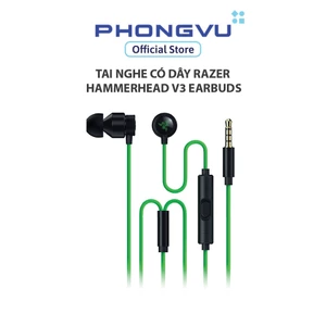 Tai nghe có dây RAZER Hammerhead V3 Earbuds - Bảo hành 24 tháng