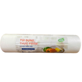 Túi đựng thực phẩm green eco 25x35cm cuộn 500g siêu bền dễ phân hủy
