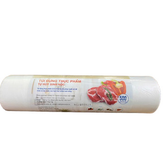 Túi đựng thực phẩm green eco 25x35cm cuộn 500g siêu bền dễ phân hủy
