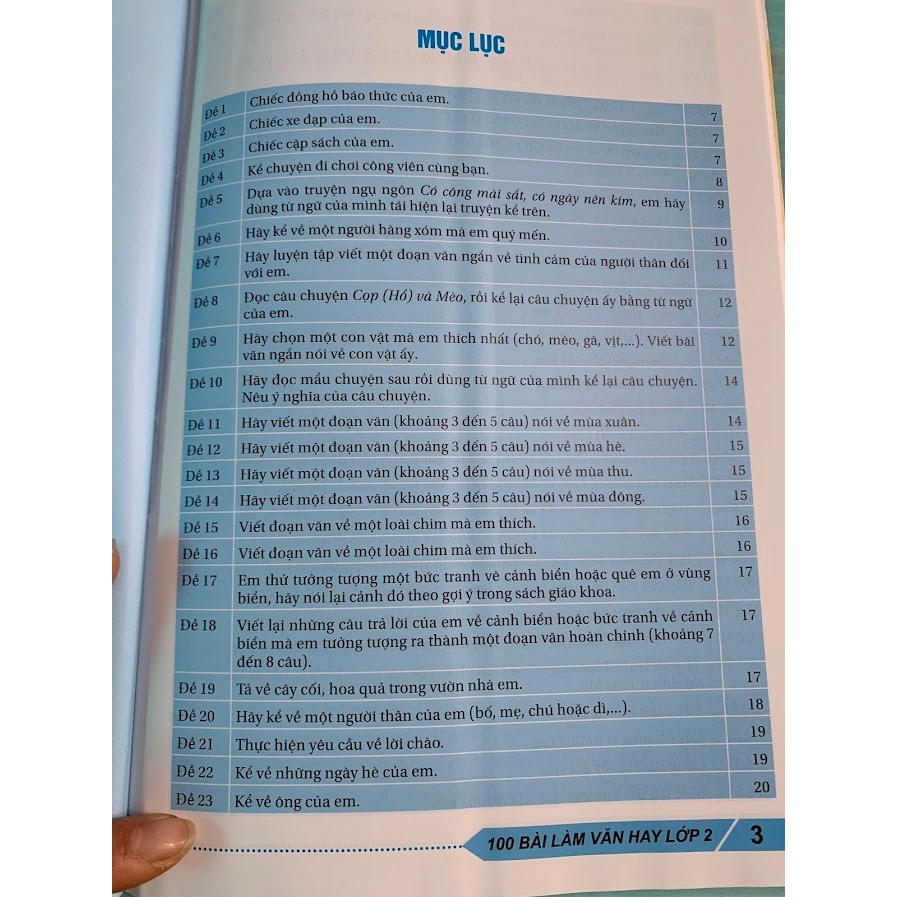 Sách - Combo 100 bài làm văn hay lớp 2 + 3 + 4 + 5 (ND)