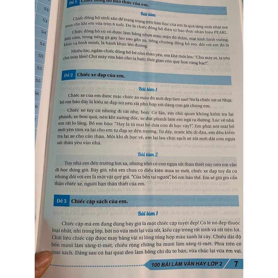 Sách - Combo 100 bài làm văn hay lớp 2 + 3 + 4 + 5 (ND)