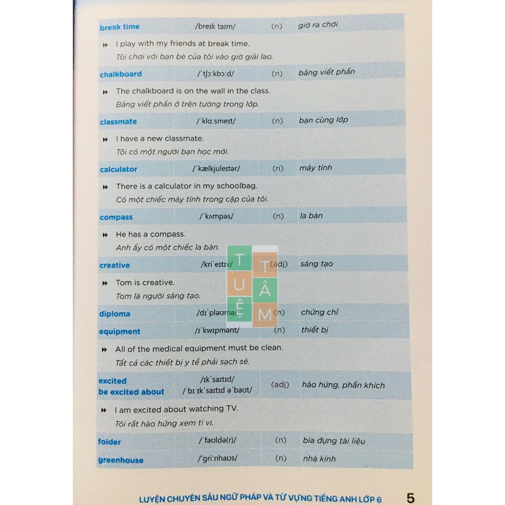 Sách - Luyện chuyên sâu Ngữ pháp và Từ vựng Tiếng Anh 6 + 7 + 8 + 9 (Global Success)