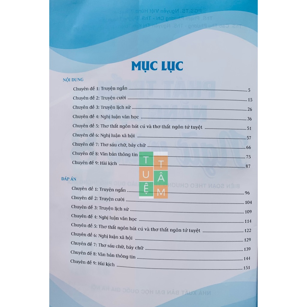 Sách - Phát triển năng lực Ngữ Văn 6 + 7 + 8 + 9 (ND)