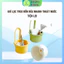 Giỏ lọc treo bồn rửa Nhanh chóng thoát nước Nắp đáy có thể mở được