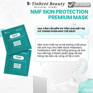 [FBS] COMBO 5 Mặt Nạ Cân Bằng Lợi Khuẩn, Phục Hồi Hàng Rào Bảo Vệ Da MD CARE NMF SKIN Protection Premium Mask 5 Miếng
