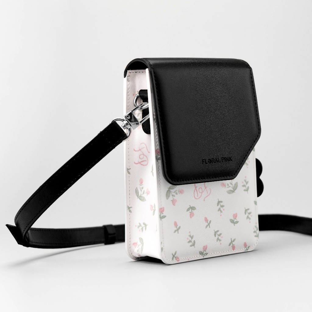 Túi Xách Da PU LYSSA Đeo Chéo Nam Nữ Đựng Điện Thoại Đi Chơi Tiệc Hoa Nhí | MIDORI BAG COLLECTION