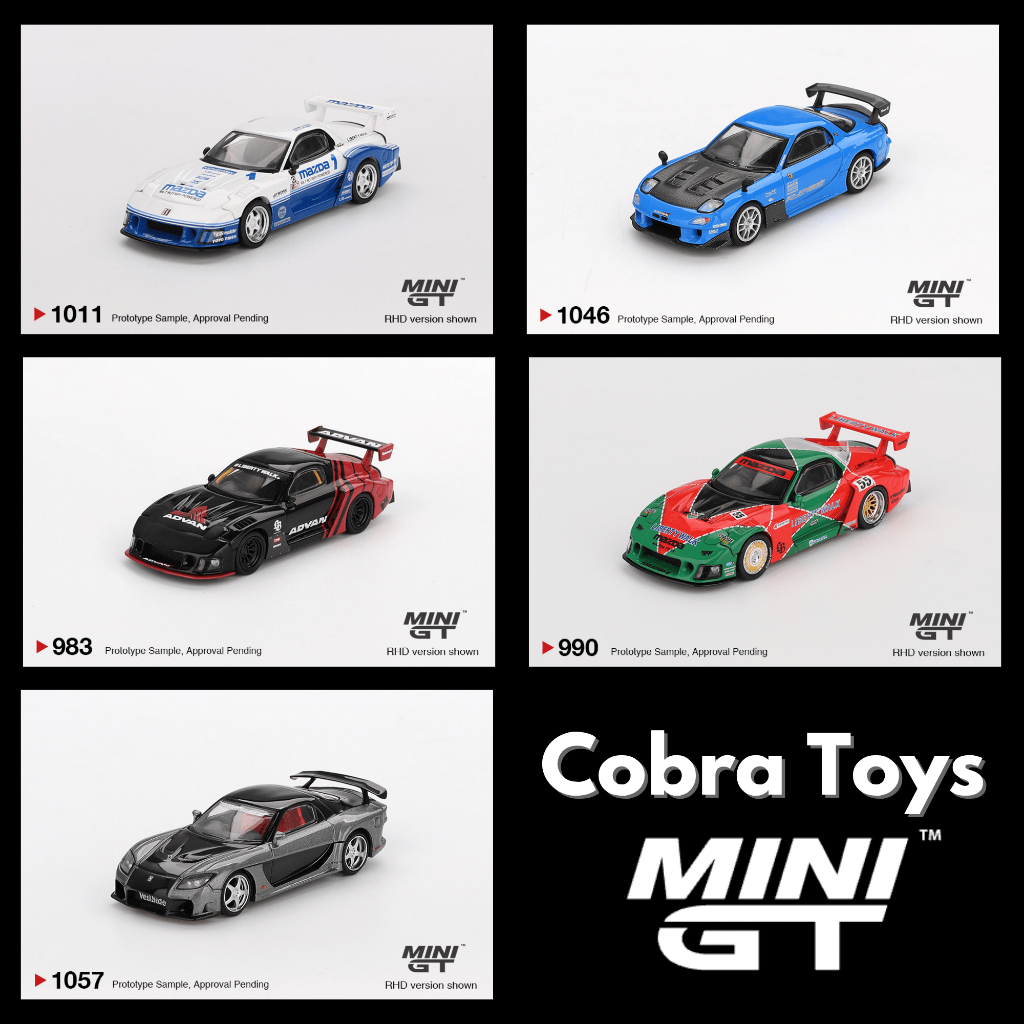 CobraToys - Xe mô hình MiniGT MAZDA RX-7 các loại - MiniGT- Xe mô hình ...