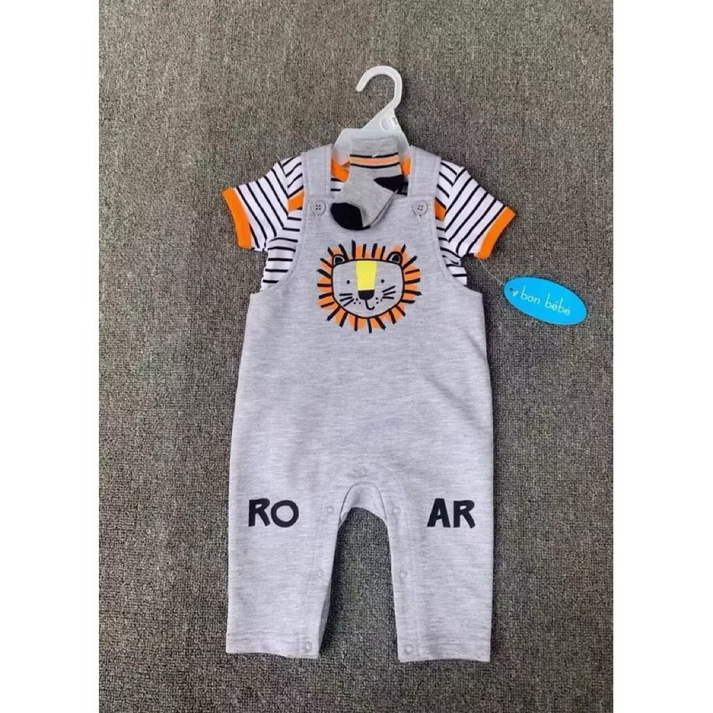 Set body bé sơ sinh xuất dư 2/3 chi tiết kèm yếm/quần F9131 L039 L016 L012 L089, cotton mềm thoáng mát