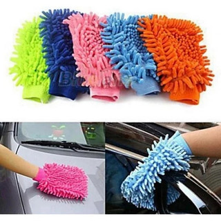 【MOTEX】 5 cái Bao Tay Rửa Xe Sợi Microfiber Chuyên Dùng Lau Rửa Xe Ô Tô, Xe Máy (màu ngẫu nhiên)
