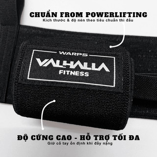 [ 1 cặp ] Quấn Cổ Tay Tập Gym Bản Cứng Cao Cấp 60cm |Valhalla Fitness