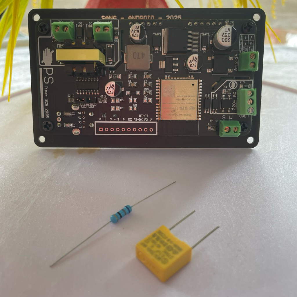 Mạch Timer Hàn Cell Pin Xung Kép Bản SCR Timer Nhớ 5 CT Hàn | Shopee ...