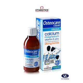 Osteocare Liquid Original Calcium Magnesium kẽm D3 Vitabiotics hộp 200ml