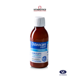 Osteocare Liquid Original Calcium Magnesium kẽm D3 Vitabiotics hộp 200ml
