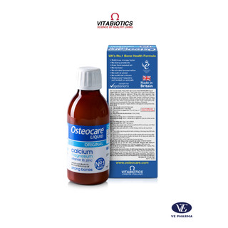Osteocare Liquid Original Calcium Magnesium kẽm D3 Vitabiotics hộp 200ml