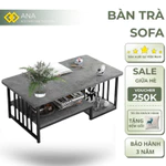 Bàn trà sofa phòng khách Minh Phát cho gia đình SF01 Với Họa Tiết Vân Mây Cẩm Thạch Sang Trọng Decor Phòng Khách — ảnh 1