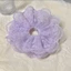 Scrunchies Dây cột tóc vải ren màu sắc ngọt ngào phong cách Hàn Quốc