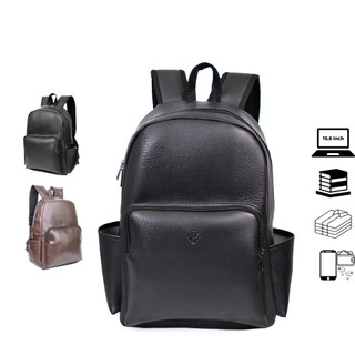 Balo basic balo da nam nữ chống thấm nước đi học đi làm vừa laptop 15,6 inch BL30