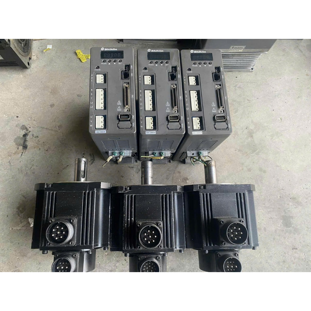 Bộ AC Servo Shihlin 1kW (Driver SDH-100A2A + Motor SMH-M100R20SCK) hàng ...