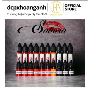 Mực Môi Satavia Chính Hãng Nga – Bong Đậm, Lên Màu Chuẩn, Giữ Màu Lâu | Chai 15ml