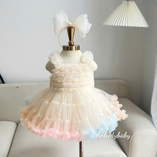 🌸 VÁY CÔNG CHÚA PASTEL SIÊU XINH CHO BÉ GÁI🌸 |ANHMYBABY