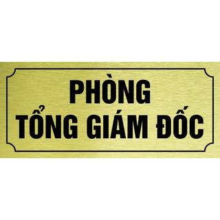 Bảng phòng ban, giám đốc, nhân sự, bảng chỉ dẫn nhà hàng, khách sạn cho các công ty xí nghiệp nhiều mẫu mã bằng alu vàng