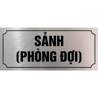 Bảng phòng kinh doanh, giám đốc nhân sự, biển phòng ban, hành chính,khu vực sản xuất, in uv trên ALu, bảng phòng cao cấp