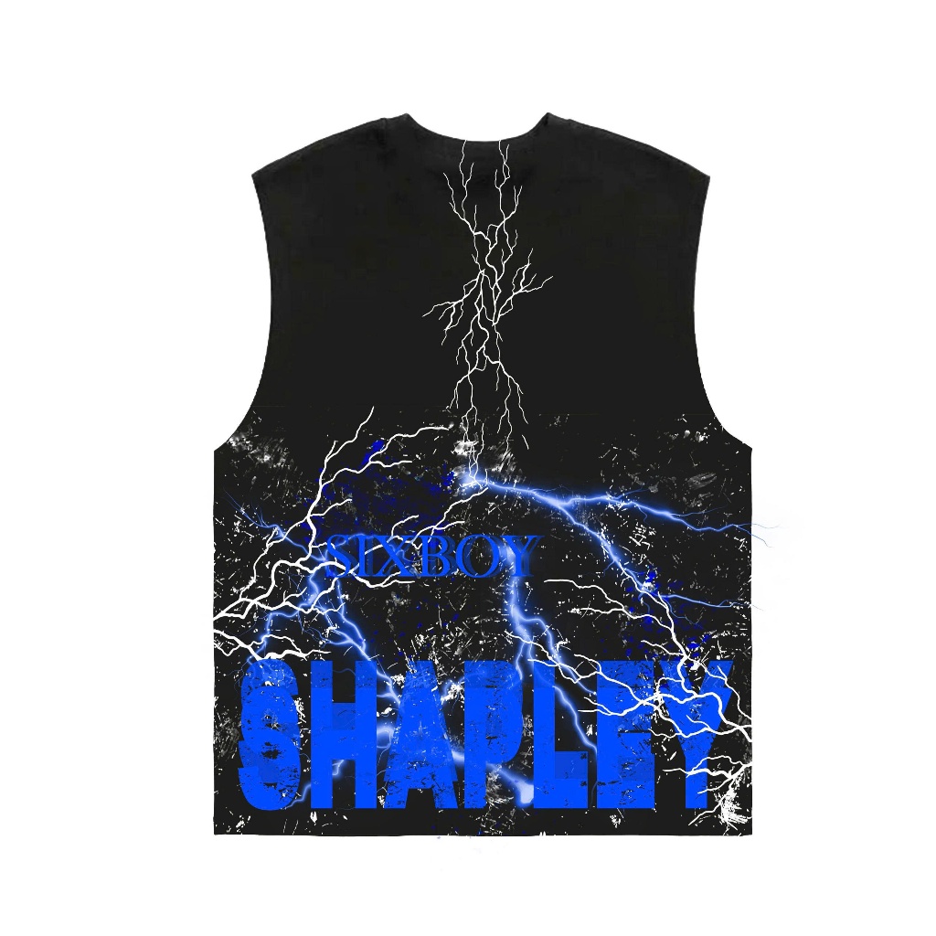 Áo thun Tanktop Cổ tròn SHAPLEY ICVCVNI Unisex Cototn