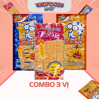 MỰC KHÔ CAY BENTO TẢM GIA VỊ GÓI 4-5GR
