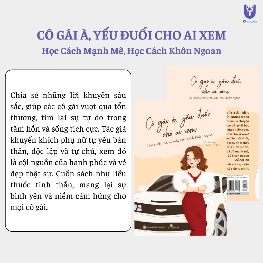 Sách - Cô Gái À Yếu Đuối Cho Ai Xem - Học Cách Mạnh Mẽ Học Cách Khôn Ngoan